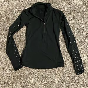 Black half zip
